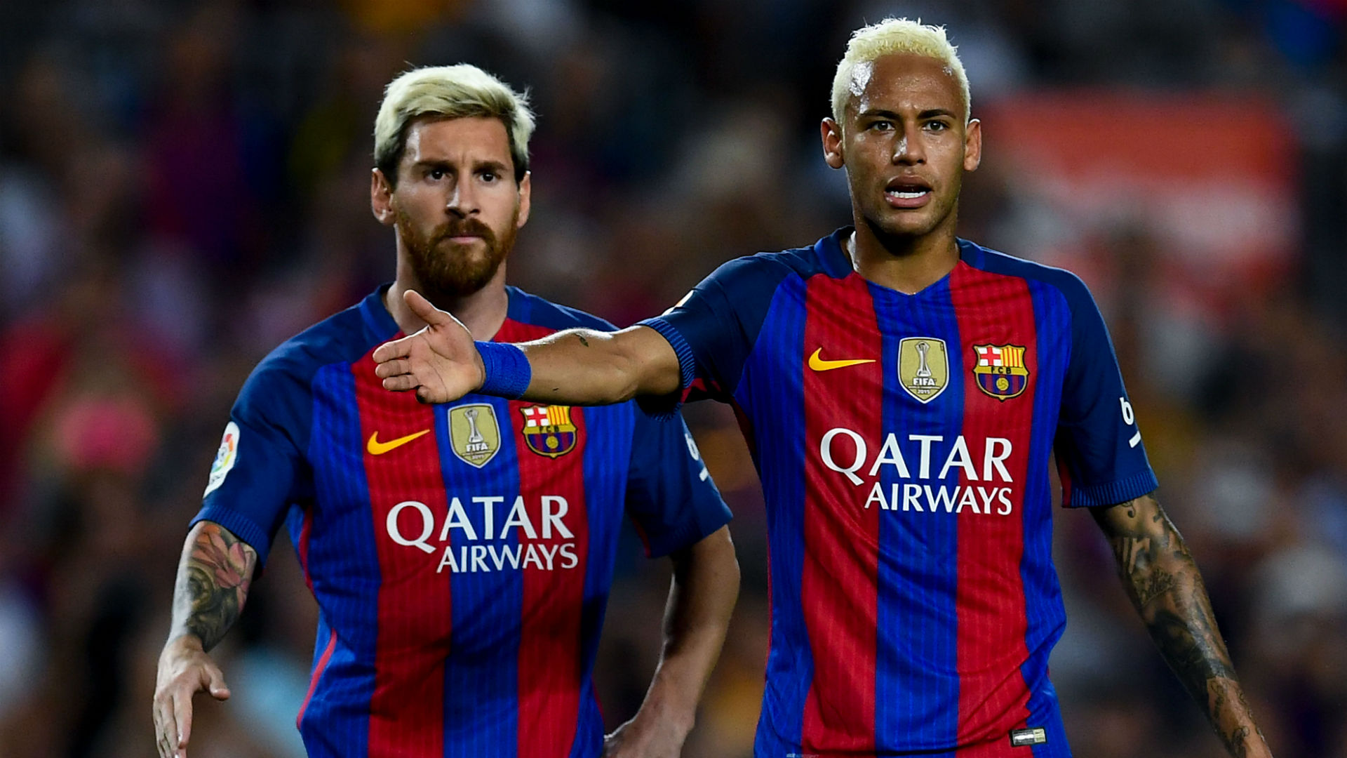 FC Barcelona ジャージ Neymar Messi バロセロナ Pick one magician to dribble out of tight spaces… Hazard ❤️Messi