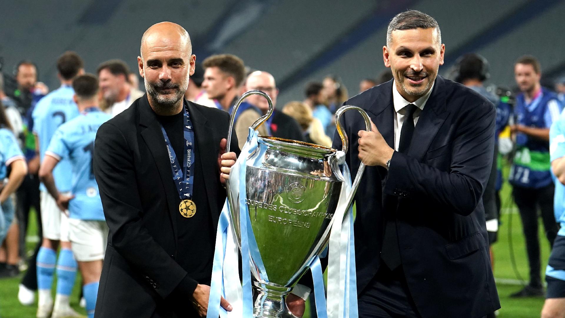 A look at Pep Guardiola's 10 major trophies as Manchester City manager