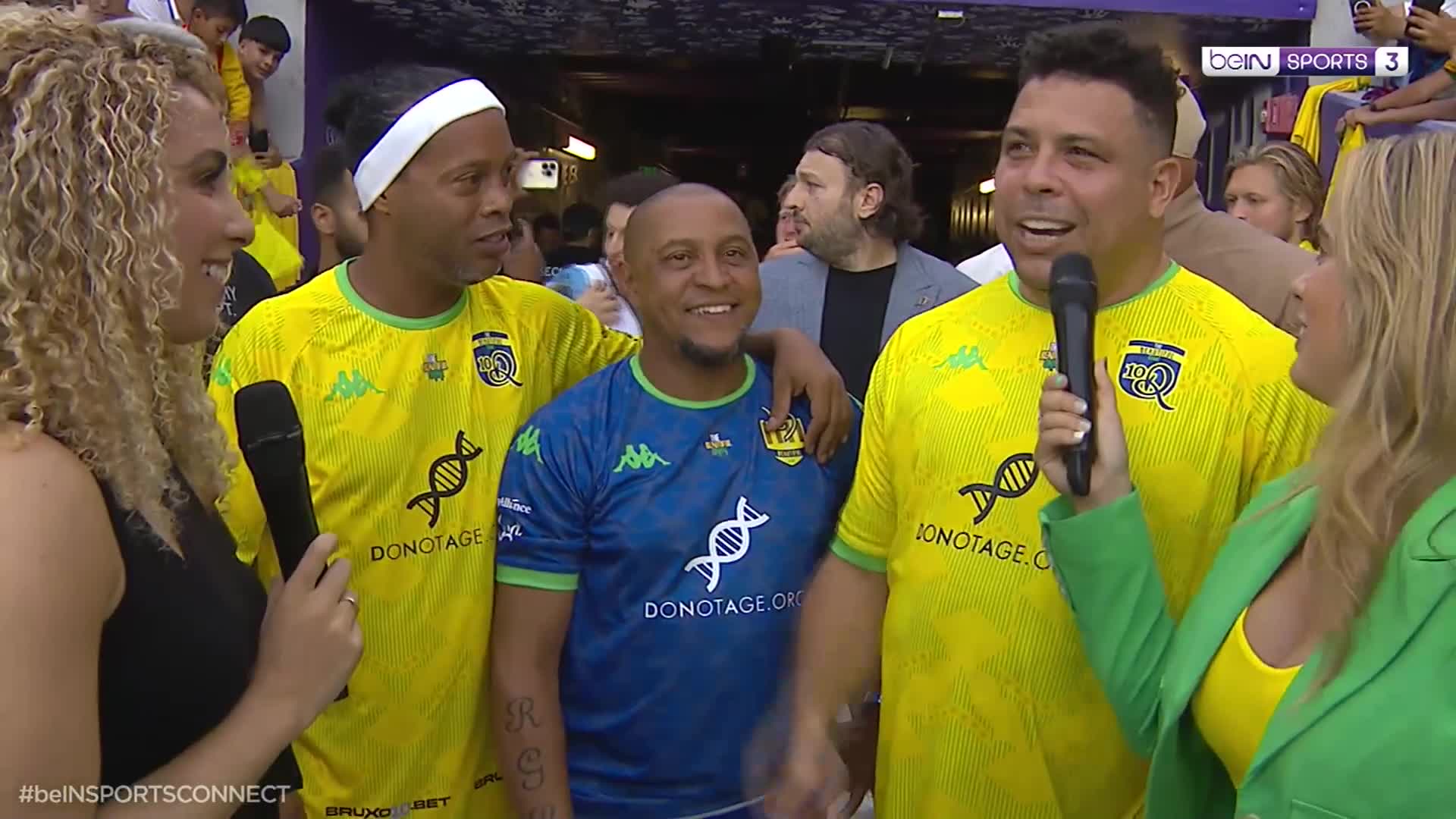 Ronaldinho and Roberto Carlos Announce The Beautiful Game by R10 & RC3 at  DRV PNK Stadium Set to Take Place on June 18